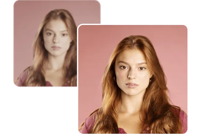 Enhance a Blurry Girl Portrait